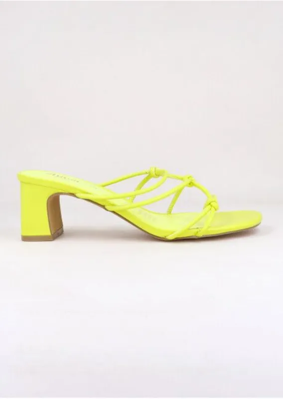 Tacón mula nudos mini sold by Shasa