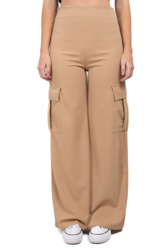 Pantalón cargo monocolor zipper sold by Shasa