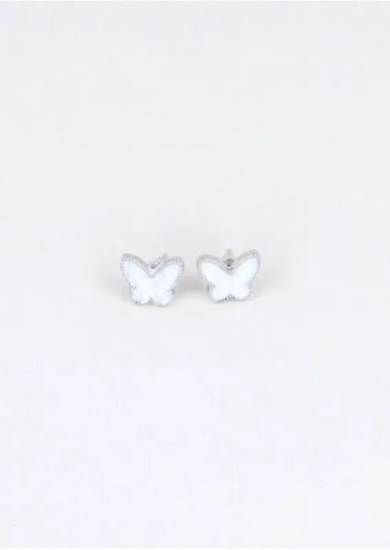 Aretes maripositas sold by Shasa