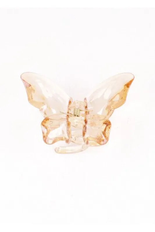 Pinza mariposa transparente sold by Shasa