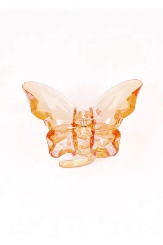 Pinza mariposa transparente sold by Shasa