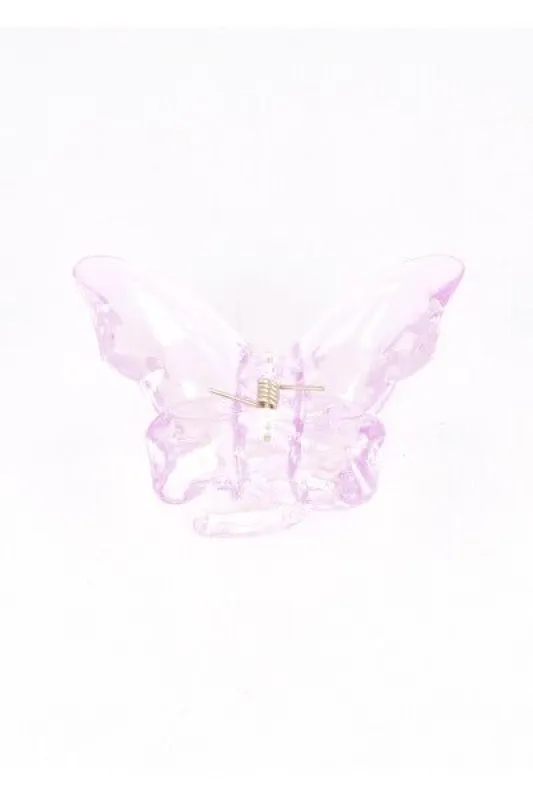 Pinza mariposa transparente sold by Shasa