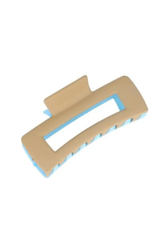 Pinza rectangular bicolor sold by Shasa