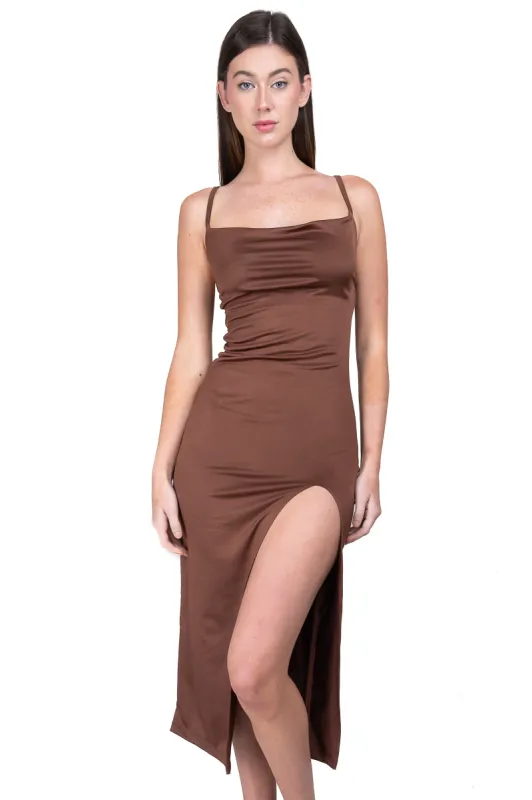 Vestido midi bodycon tirantes sold by Shasa