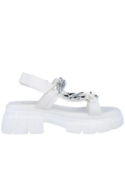 Sandalias cintas cadena sold by Shasa