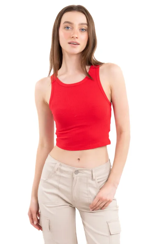 Top tank acanalado monocolor sold by Shasa