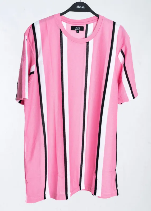 Playera rayas multicolor sold by Shasa