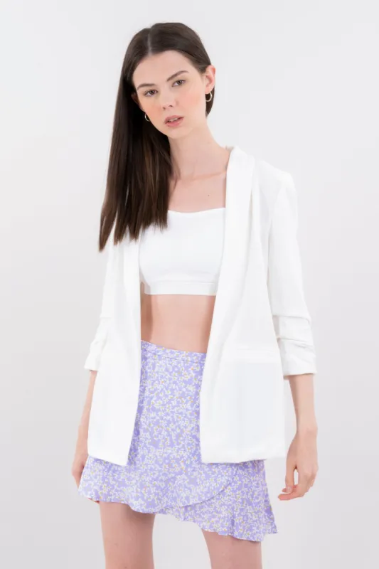 Blazer manga 3/4 fruncida bolsillo sold by Shasa