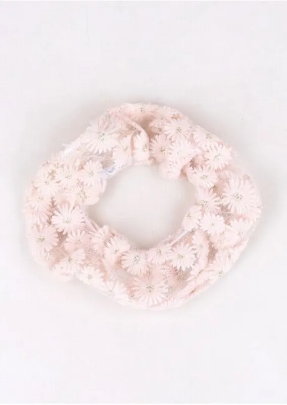 Scrunchie mesh flores sold by Shasa
