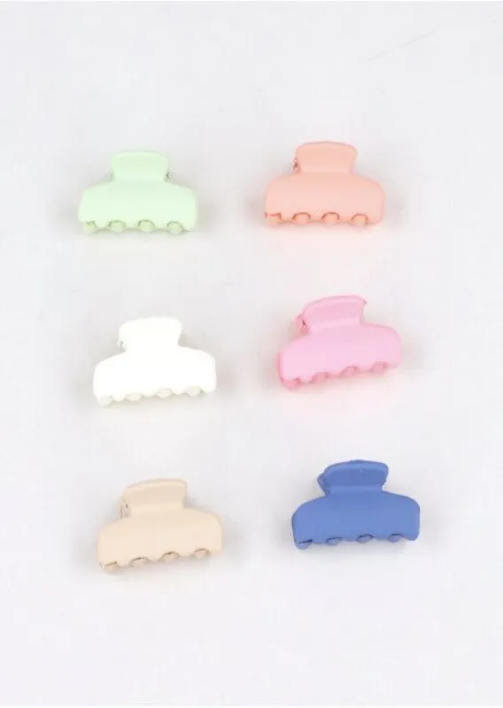 Set 6 pinzas multicolor sold by Shasa