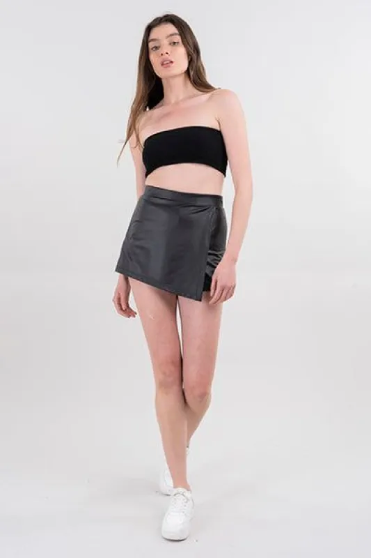 Falda short cruzada sold by Shasa