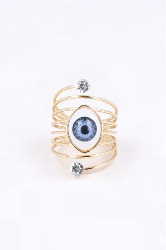 Anillo espiral ojo sold by Shasa