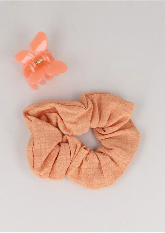 Set Pinza Mariposa Scrunchie sold by Shasa