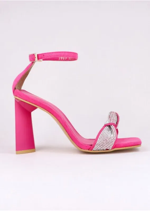 Tacón rebanado nudo brillos sold by Shasa