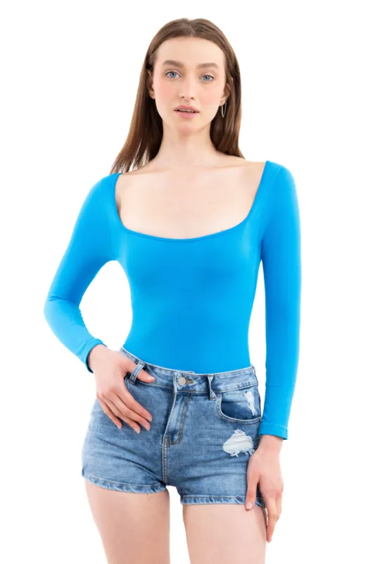 Bodysuit liso manga larga sold by Shasa