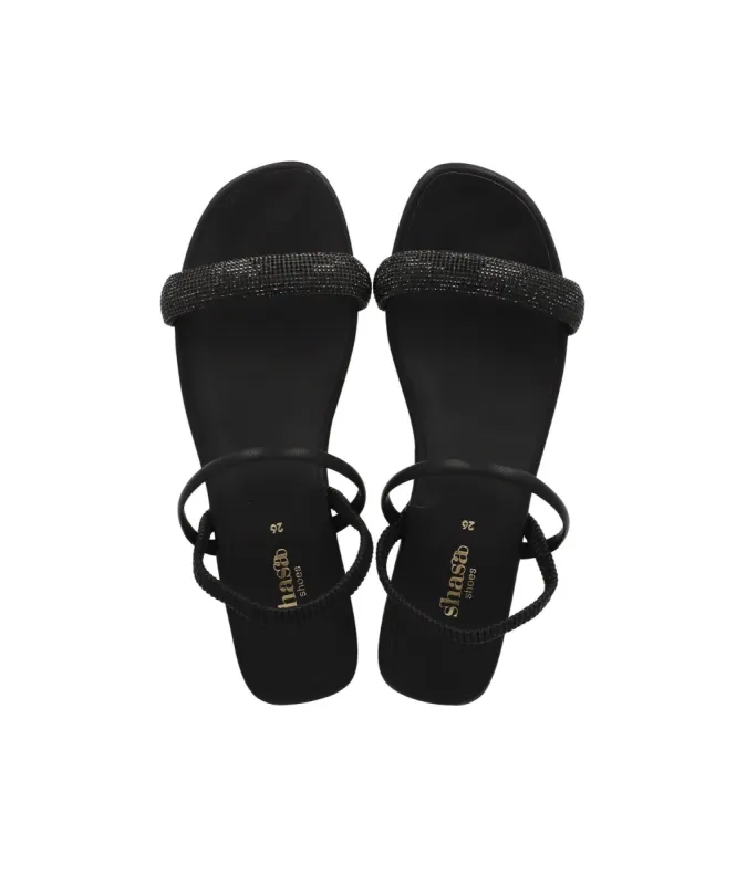 Sandalia Cintas Cruzadas Brillos sold by Shasa