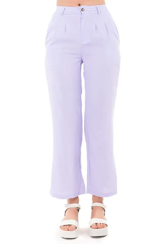 Pantalón flared liso pinzas sold by Shasa