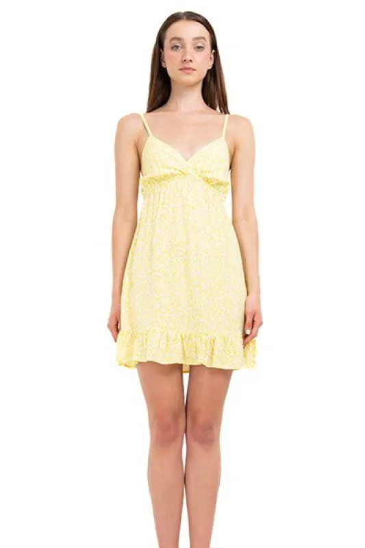 Vestido Mini Tirantes Flores sold by Shasa