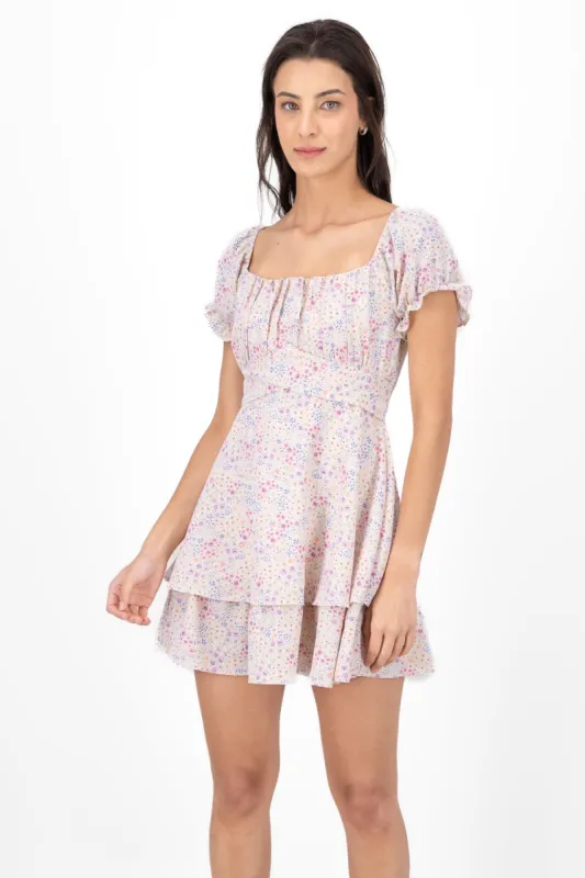 Vestido Olanes Detalle Manga Abullonada sold by Shasa