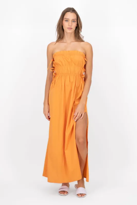Vestido Maxi Ligas Detalle Lasos sold by Shasa