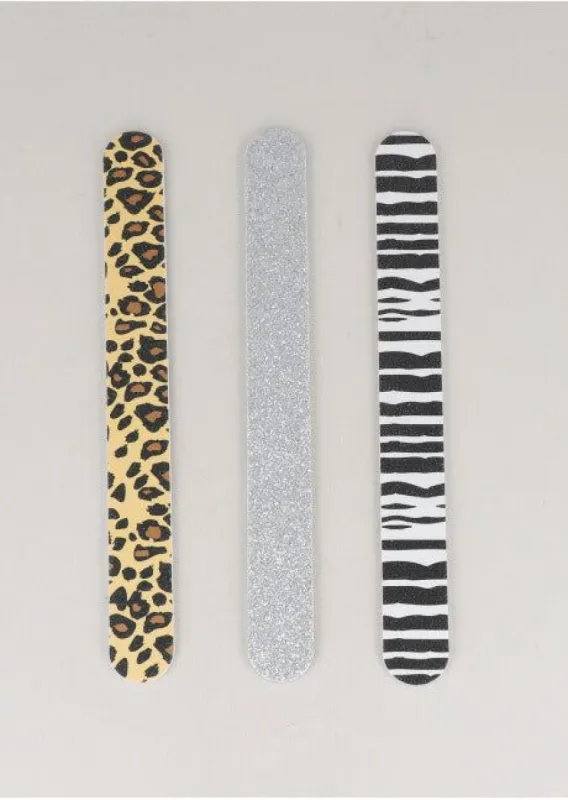 Set 3 Limas Uñas Animal Print sold by Shasa