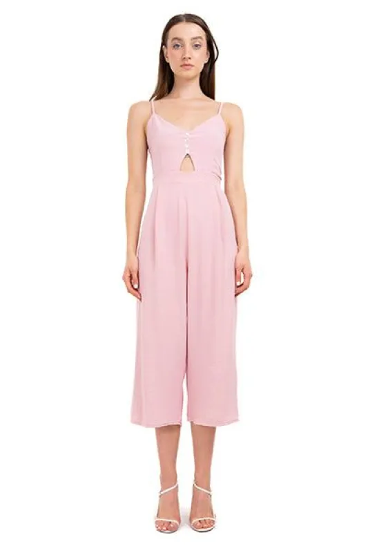 Jumpsuit escote v botones sold by Shasa
