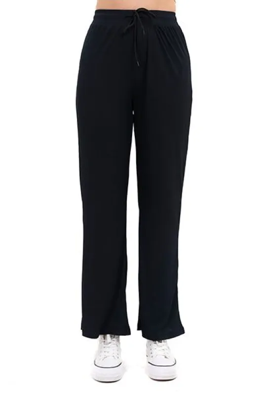 Pantalón amplio cintura elástica sold by Shasa