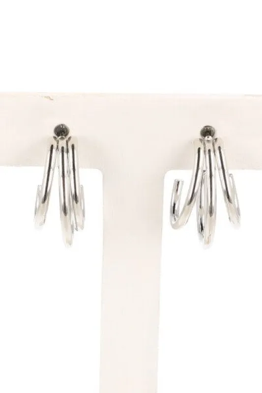 Arracadas Abiertas Tres Líneas sold by Shasa