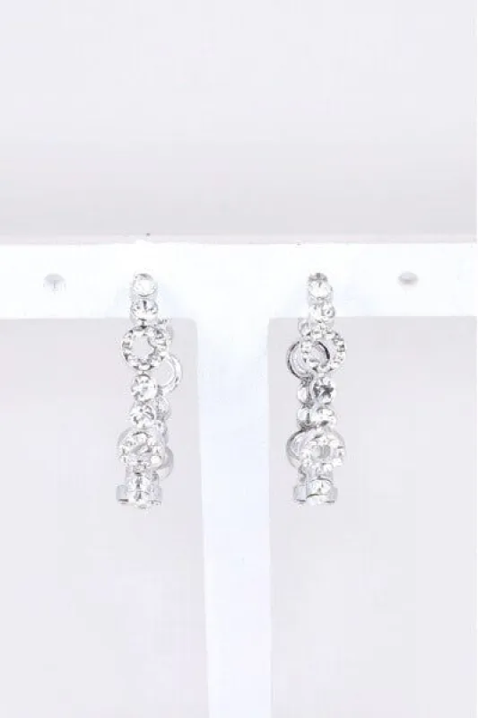 Arracadas colgantes brillos sold by Shasa