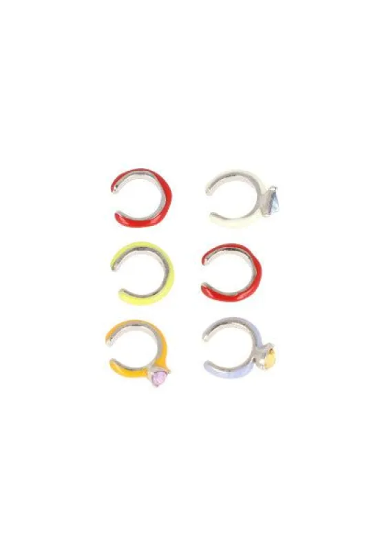 Set Earcuffs Colores Cristal sold by Shasa