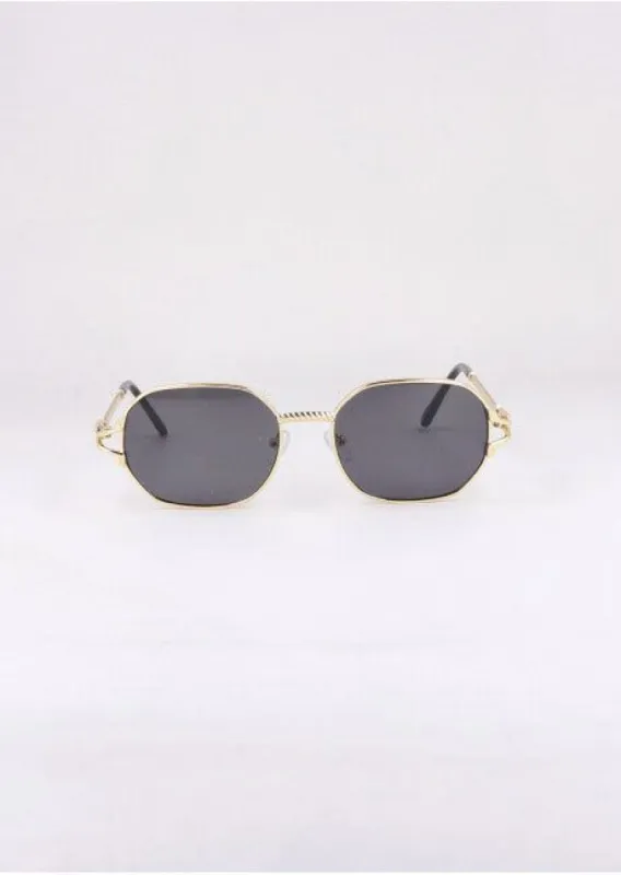 Lentes sol redondos metálicos sold by Shasa