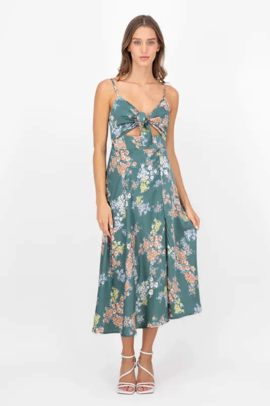 Vestido Maxi Con Abertura sold by Shasa
