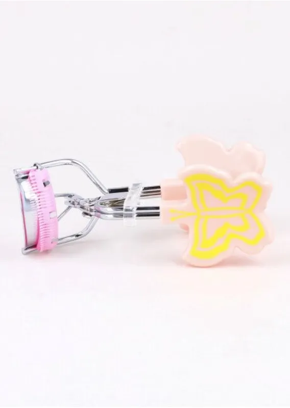 Enchinador metálico mariposa sold by Shasa