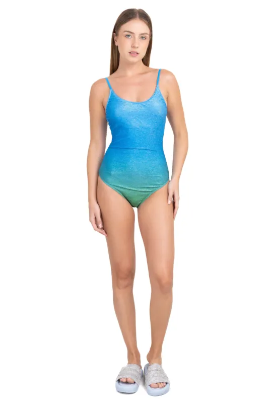 Traje de baño brillos sold by Shasa