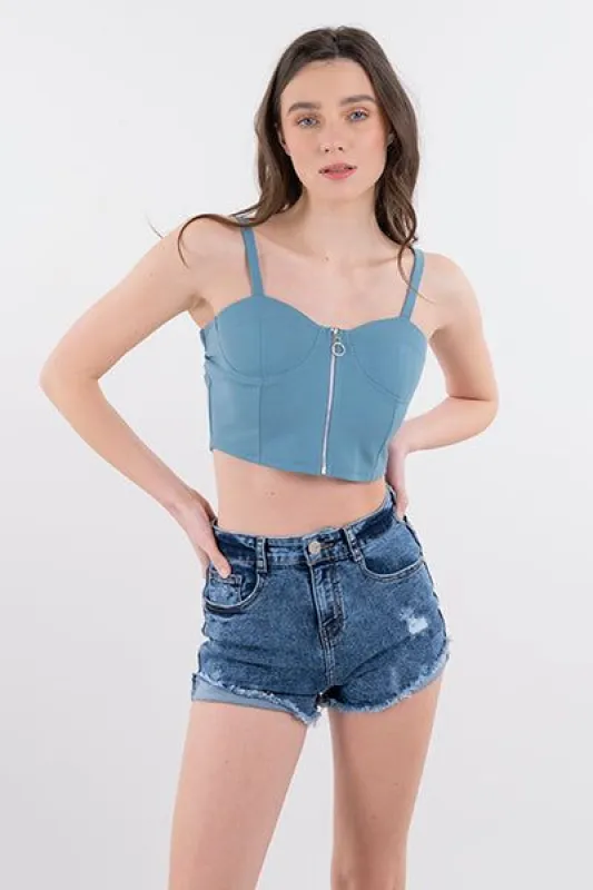 Top Bustier Tirantes Cierre sold by Shasa