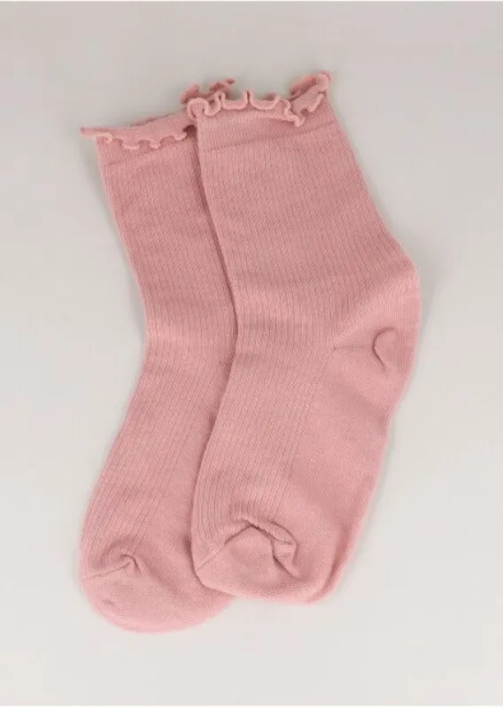 Calcetines acanalado borde ondulado sold by Shasa