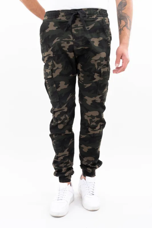 Jogger cargo camuflaje sold by Shasa