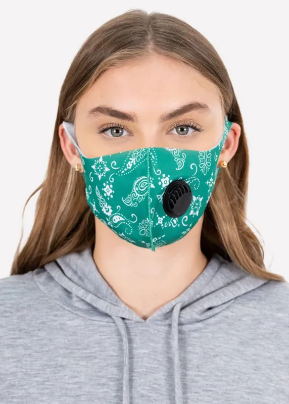 Cubreboca tela filtro paisley sold by Shasa