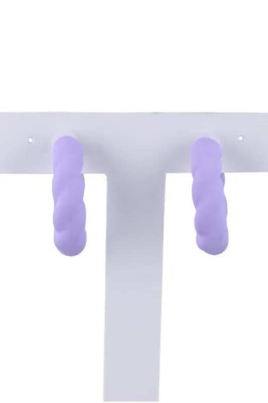 Arracadas mini twist sold by Shasa