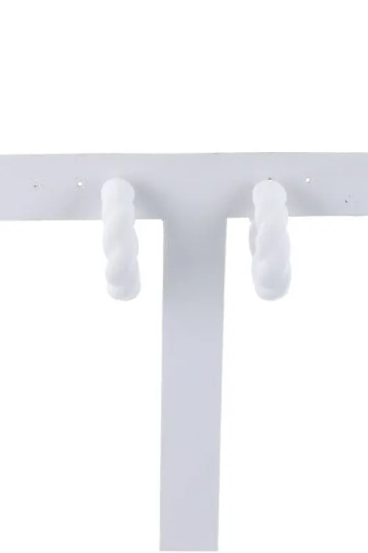 Arracadas mini twist sold by Shasa