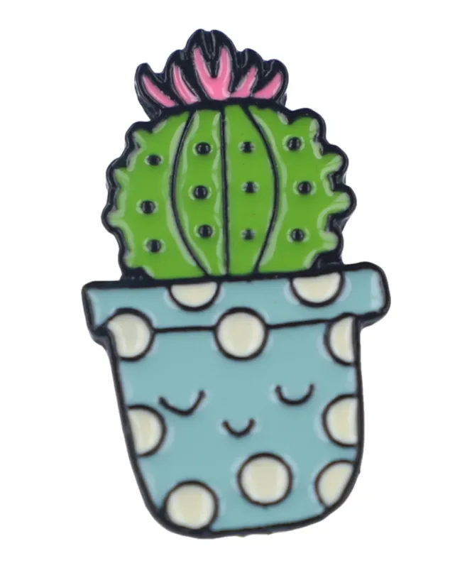 Pin cactus sonrisa sold by Shasa