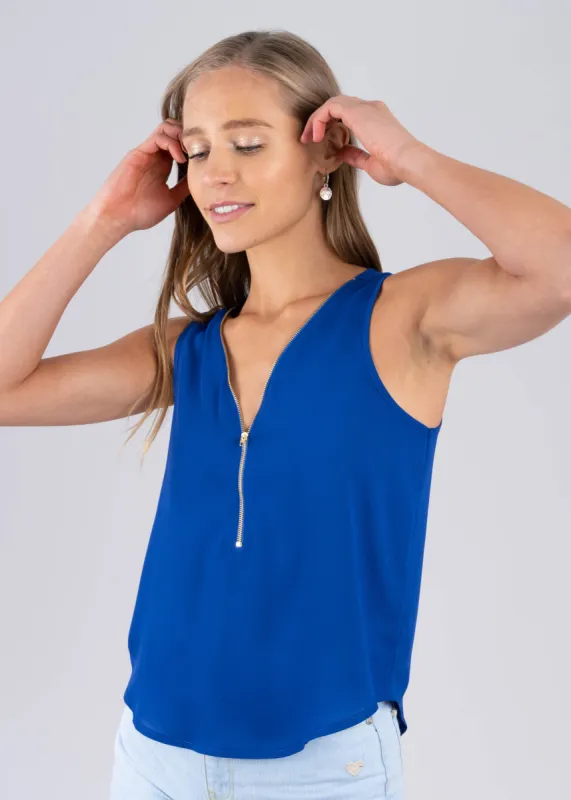 Blusa tirantes cierre delantero sold by Shasa