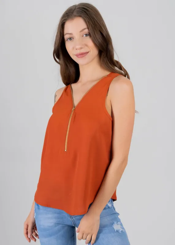 Blusa tirantes cierre delantero sold by Shasa