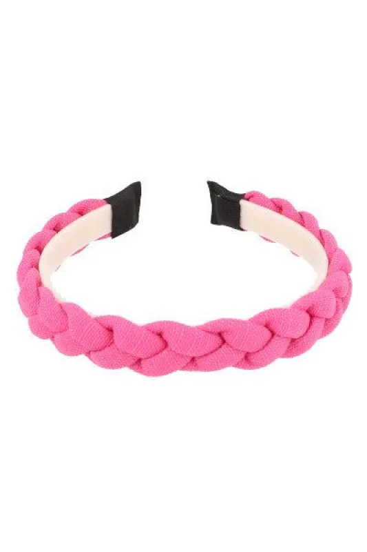 Diadema  trenzada tela sold by Shasa
