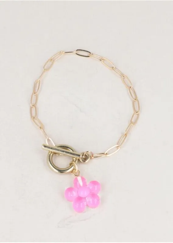 Pulsera Cadena Flor sold by Shasa