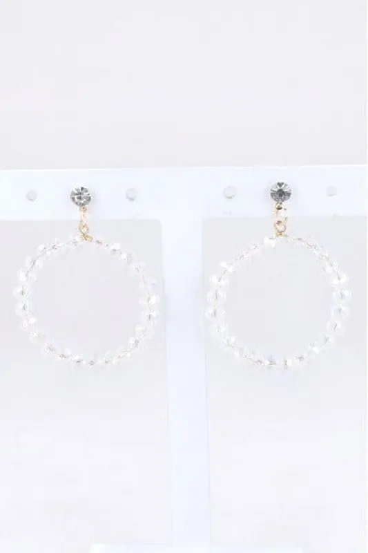 Aretes Brillo Circulo Brillos sold by Shasa
