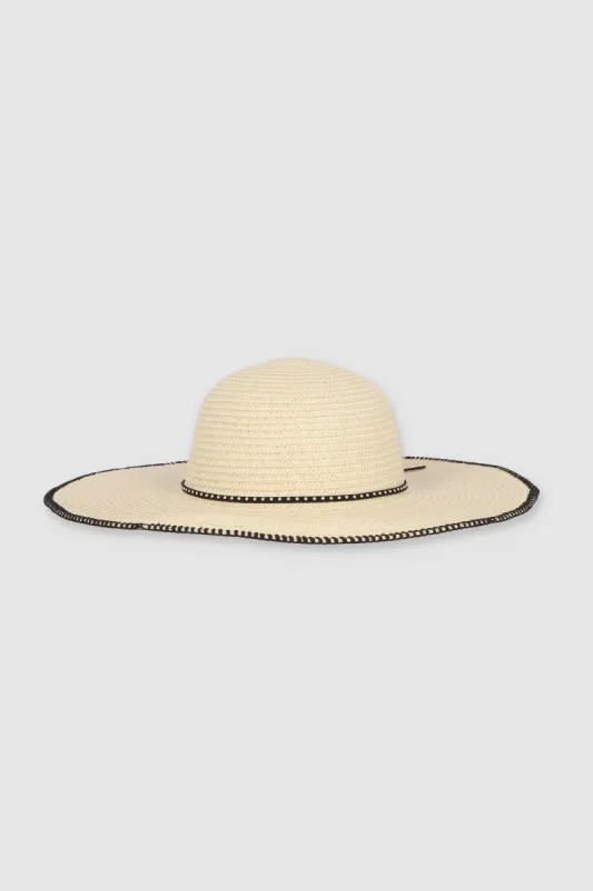 Sombrero Ala Ancha Costura Orilla sold by Shasa