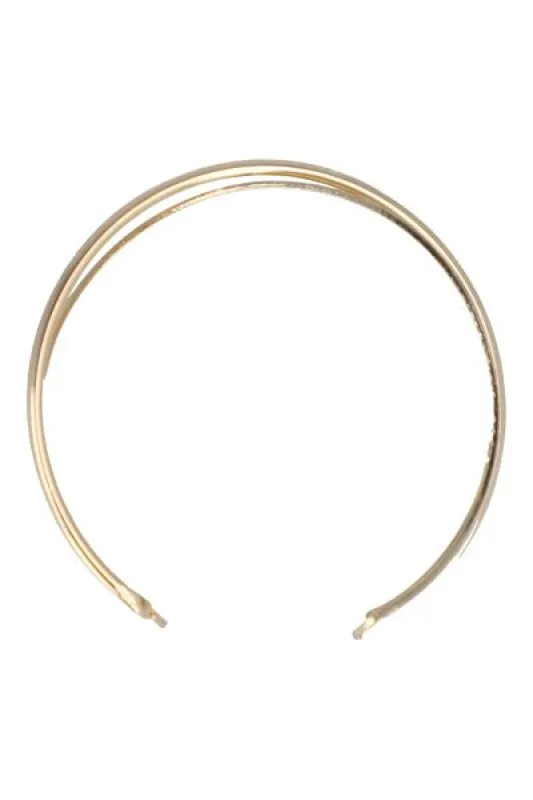 Cuff Cruzado Glitter sold by Shasa