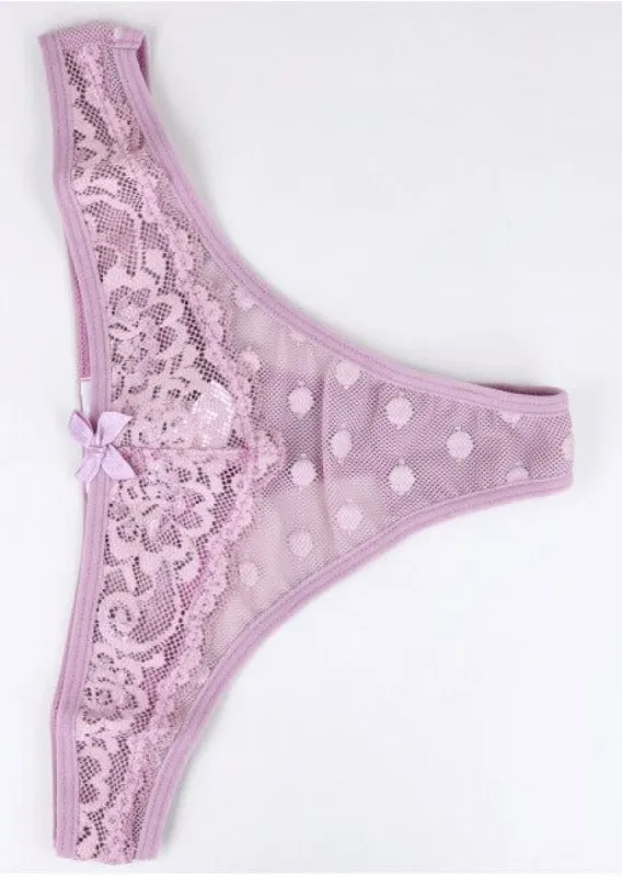 Tanga Mesh Puntos sold by Shasa