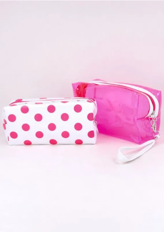 Duo Cosmetiqueras Polka Dots sold by Shasa